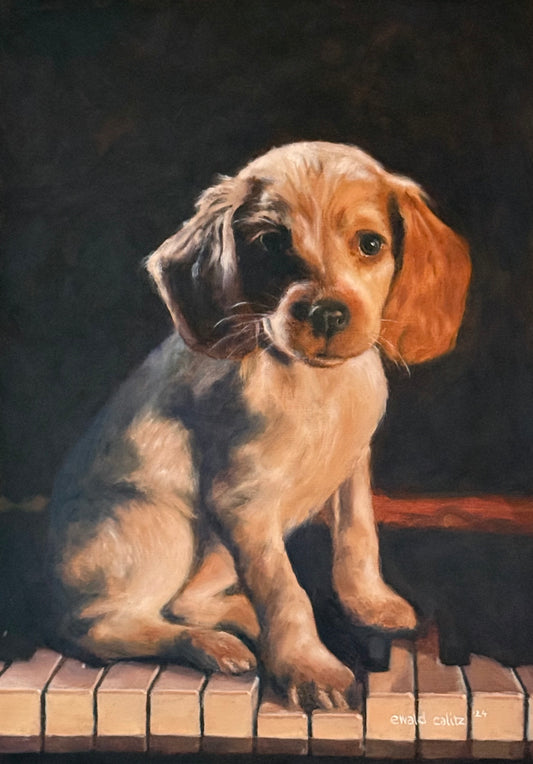 That Pup on the Piano